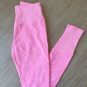 Alo Yoga High-waist Alosoft Lounge Legging Macaron Pink